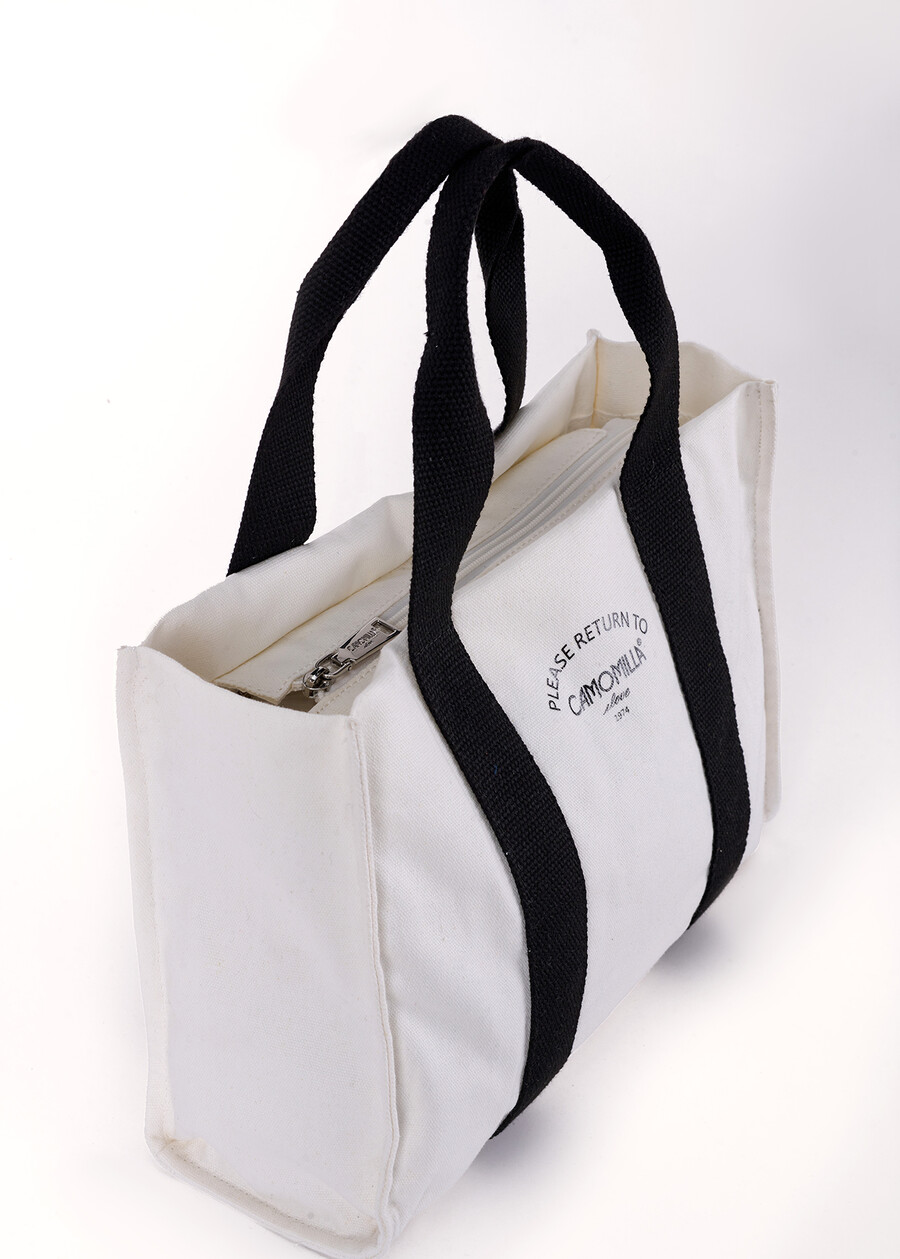Balia canvas shopping bag BEIGE SALINABLU AVION Woman , image number 2