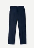 Alice bengaline trousers BLUBIANCO WHITEMARRONENERO BLACK Woman image number 5