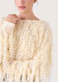 Maglia sfrangiata Samoa BEIGE LATTE Donna immagine n. 2