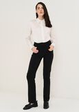 Pantaloni Carrie 5 tasche regular NERO BLACK Donna immagine n. 1