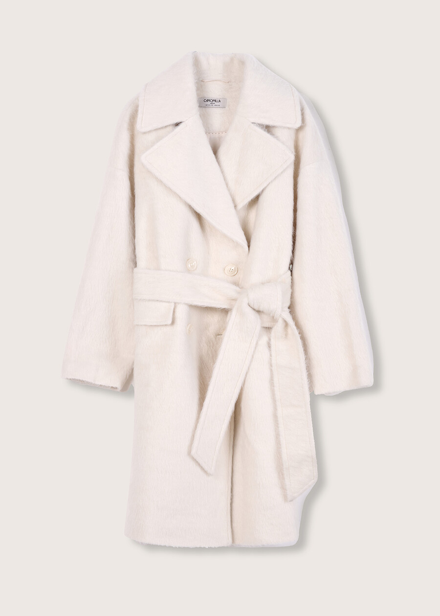 Cissy double-breasted coat ROSA MALVABEIGE LATTE Woman , image number 6