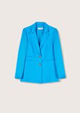 Giacca in misto lino Giasmine BLUE PACIFICMARRONE MOKA Donna immagine n. 5