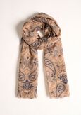 Sciarpa Sily 100% lana BEIGE ECRU Donna immagine n. 2