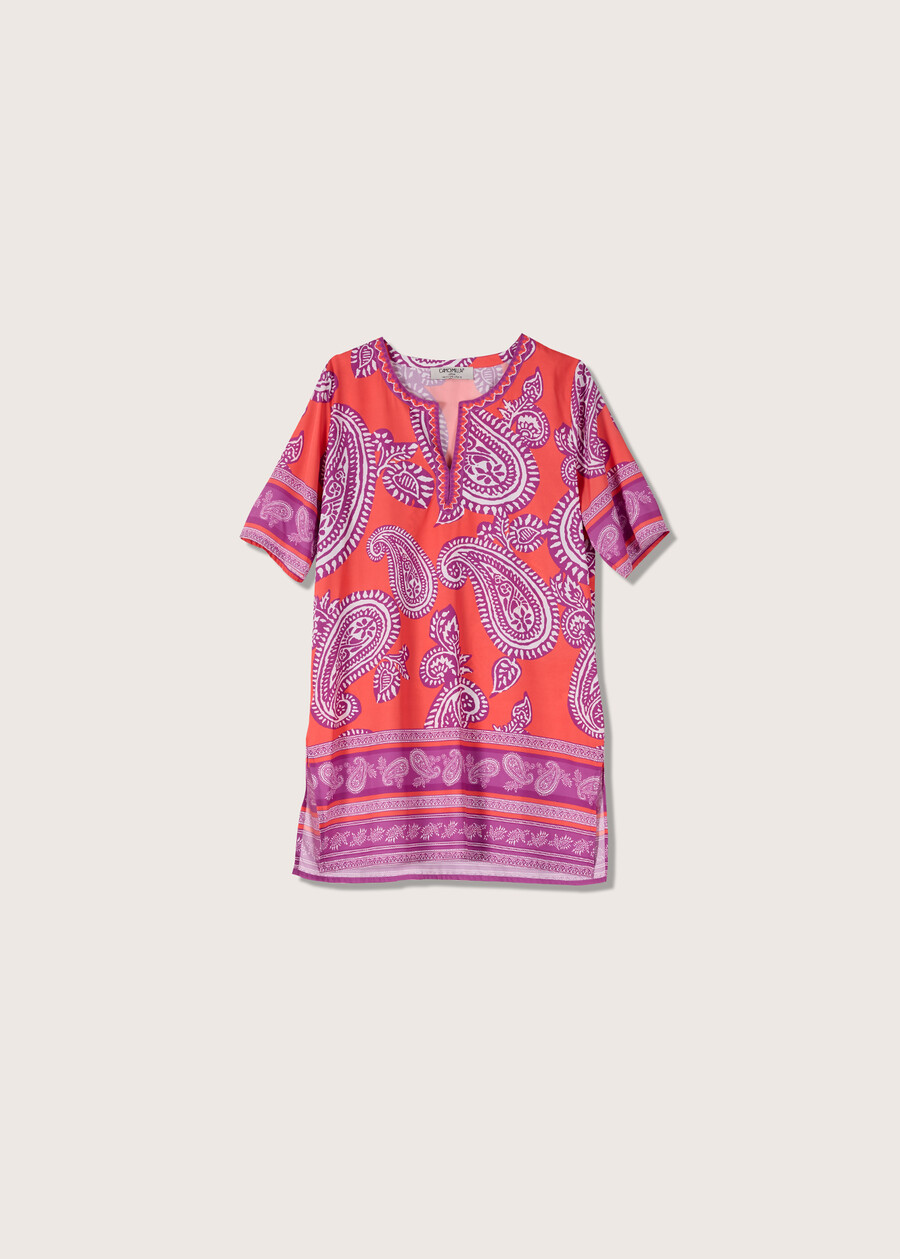 Kurta Cadyes in crepe ARANCIO SUNRISE Donna , immagine n. 5