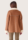 Cappotto Chloe in eco-suede MARRONE TIERRA Donna immagine n. 5