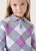 Maglia Magic da bambina modello polo GRIGIO LIGHT GREY Donna immagine n. 2