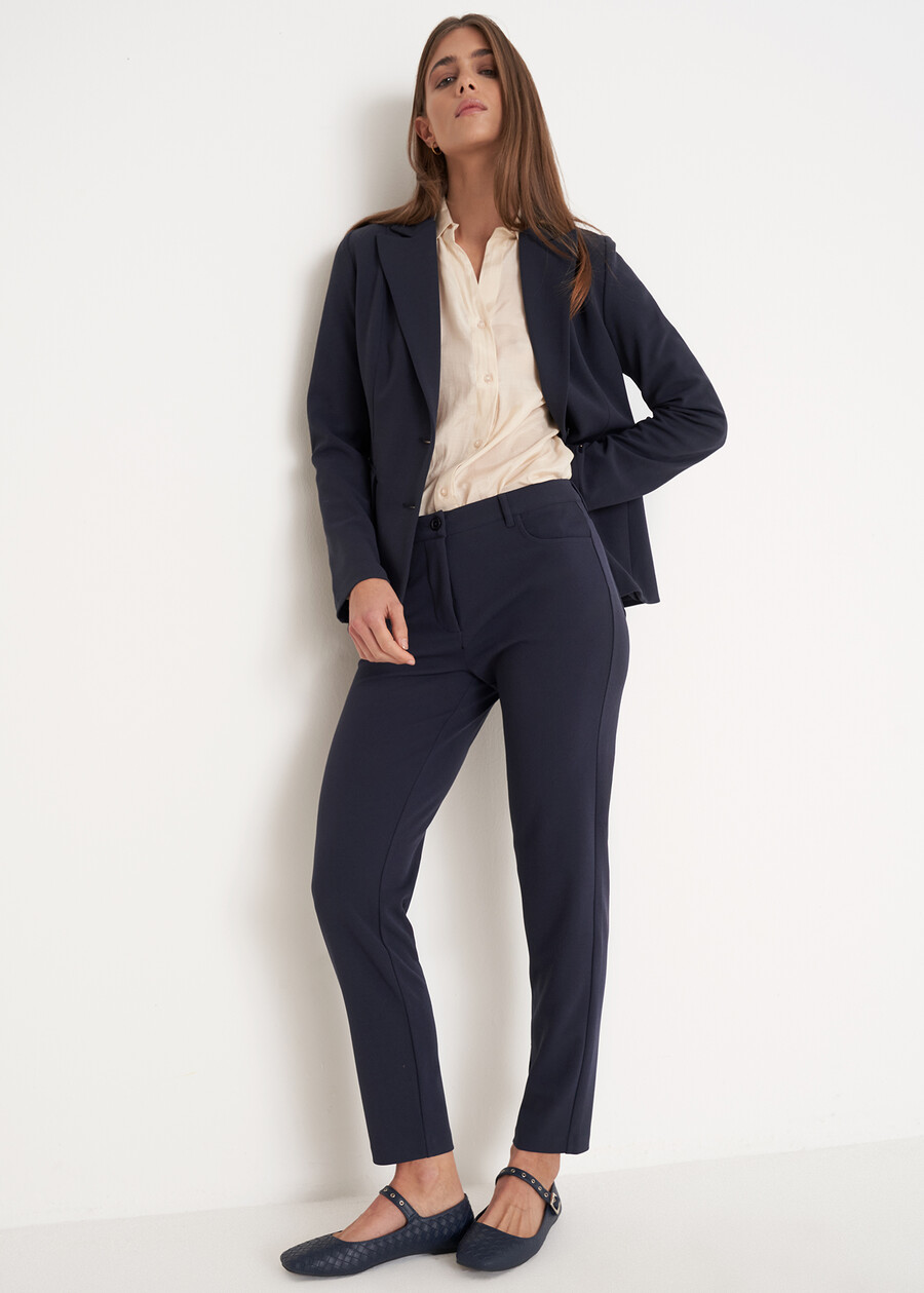Screppino suit ROSA QUARZOBLU AVION Woman , image number 1