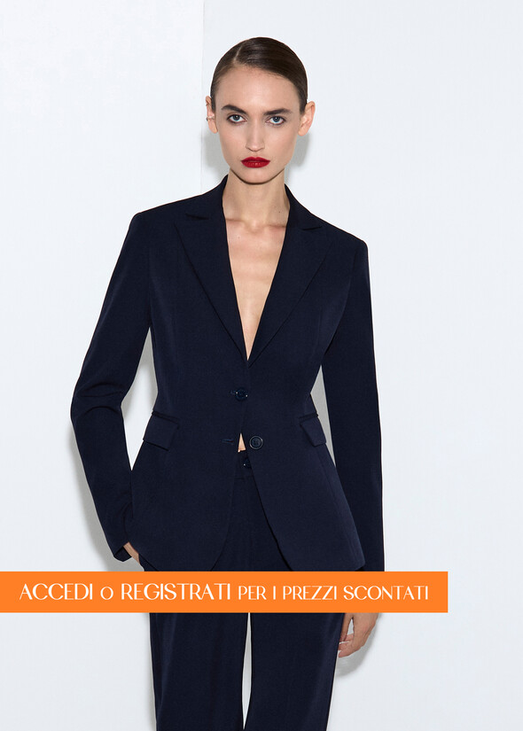 Giacca Giselle in tessuto tecnico BLU Donna null