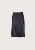 Gonna longuette Giada 100% viscosa NERO BLACK Donna immagine n. 5