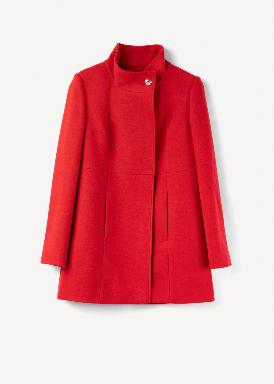 Elisir-A medium coat Archivio NERO BLACKROSSO Woman , image number 7
