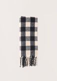 Sirya check pattern scarf  Woman image number 2