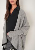 Mantella Melanie con bordo a contrasto GRIGIO MEDIUM GREYBEIGE TAUPE Donna immagine n. 2
