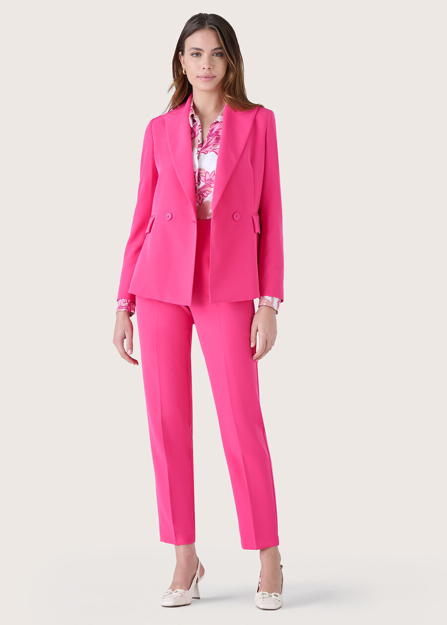 Alice technical fabric trousers ROSA FUCSIAVERDE POLINESIA Woman , image number 2