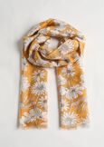 Sciarpa Saylor con fantasia margherite ARANCIONE Donna immagine n. 2
