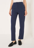 Pantalone Alice-F in screppino BLU MIDNIGHTVIOLA VINACCIA Donna immagine n. 3