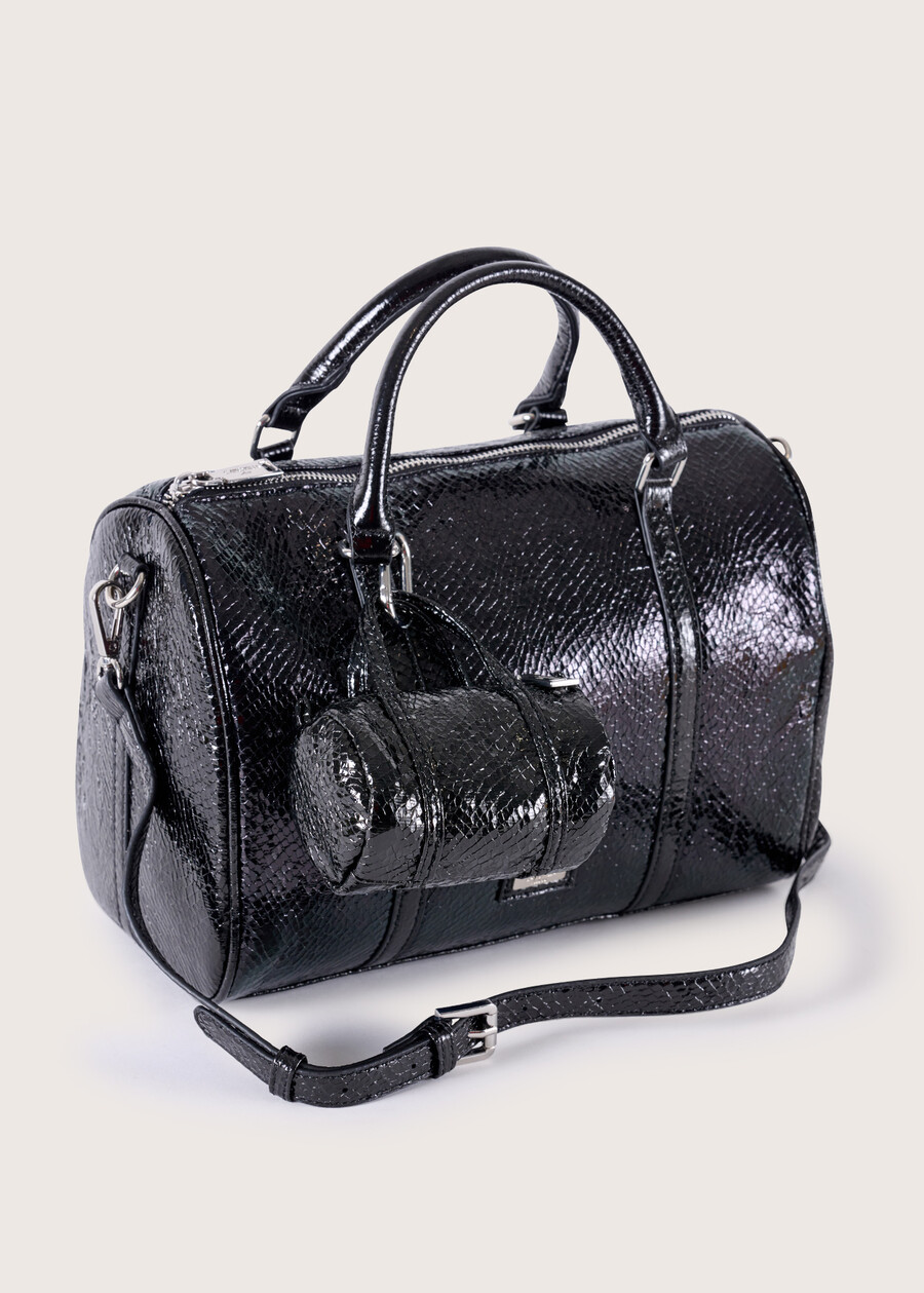 Bauletto Benia in ecopelle NERO BLACK Donna , immagine n. 2