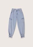 Pantalone Danielle 100% cotone denim DENIM LIGHT DENIM Donna immagine n. 5