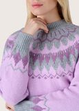 Maglioncino Mare fantasia norvegese GRIGIO LIGHT GREY Donna immagine n. 2