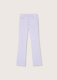 Pantalone Cindy in cotone BIANCO Donna immagine n. 5