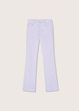 Cindy cotton trousers BIANCO Woman image number 5