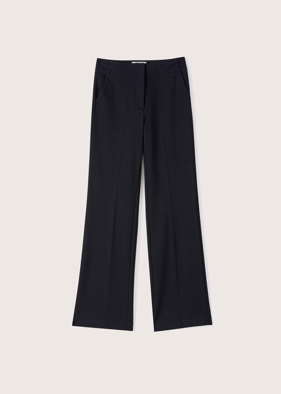 Pantalone Giorgia in punto Milano BIANCO WHITENERO BLACK Donna , immagine n. 7