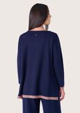 Maglia Matilde con scollo a barca MARRONE CARAMELLO Donna immagine n. 3