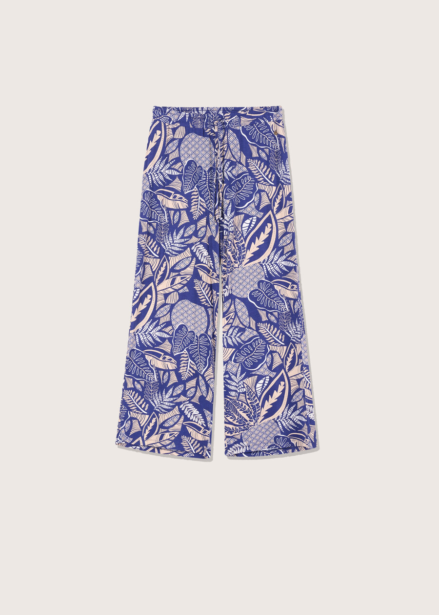 Pantaloni Piera in jersey BLU Donna , immagine n. 5