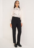 Alessia zodiac-print shirt BEIGE LATTE Woman image number 4