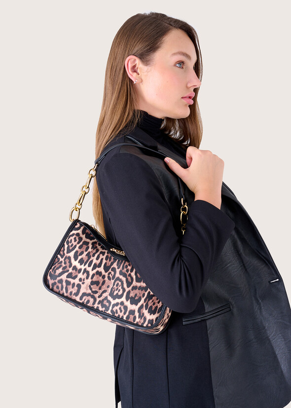 Tracolla Billa in ecopelle MARRONE SUGHERONERO BLACK Donna null