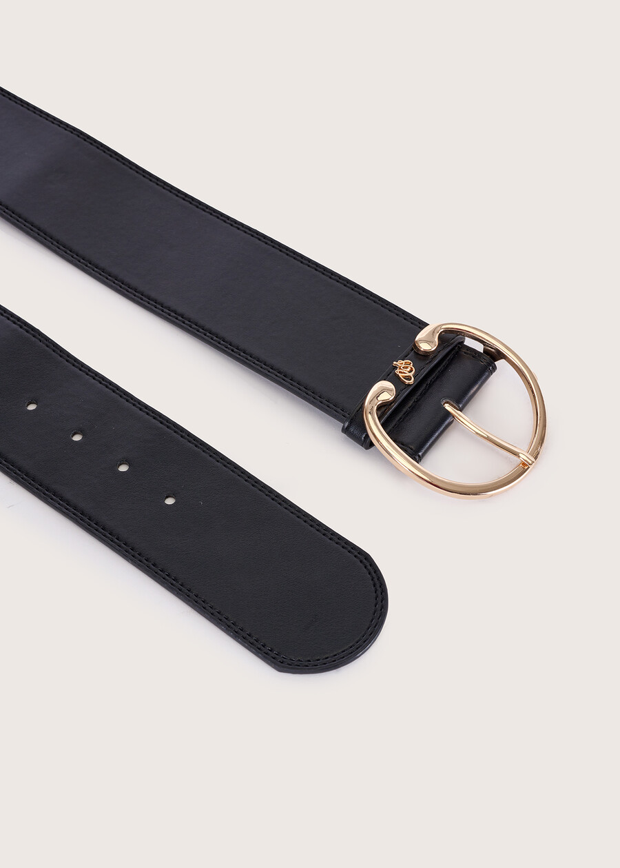 Cintura Corinna in ecopelle NERO BLACK Donna , immagine n. 3