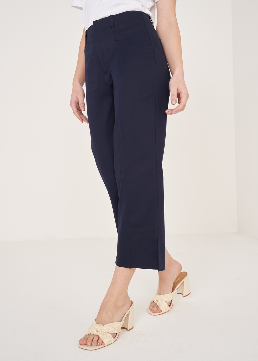Pantaloni Sara-B in Misto Cotone BLU Donna , immagine n. 3