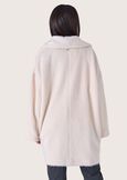 Cappotto Clark effetto pelo BEIGE LANA Donna immagine n. 4