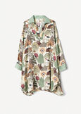 Abito a camicia Cady fantasia VERDE Donna immagine n. 5