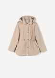 Gaston hooded trench jacket GRIGIO Woman image number 6