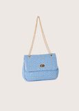 Pochette Bethany in bouclé BIANCO WHITEBEIGE GESSOBLU AQUAMARINE Donna immagine n. 2