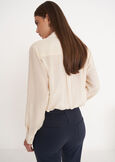 Camicia Campbell in seta e viscosa BLUBEIGE LATTEBLUE TURCHESEVIOLA MULBERRY Donna immagine n. 3