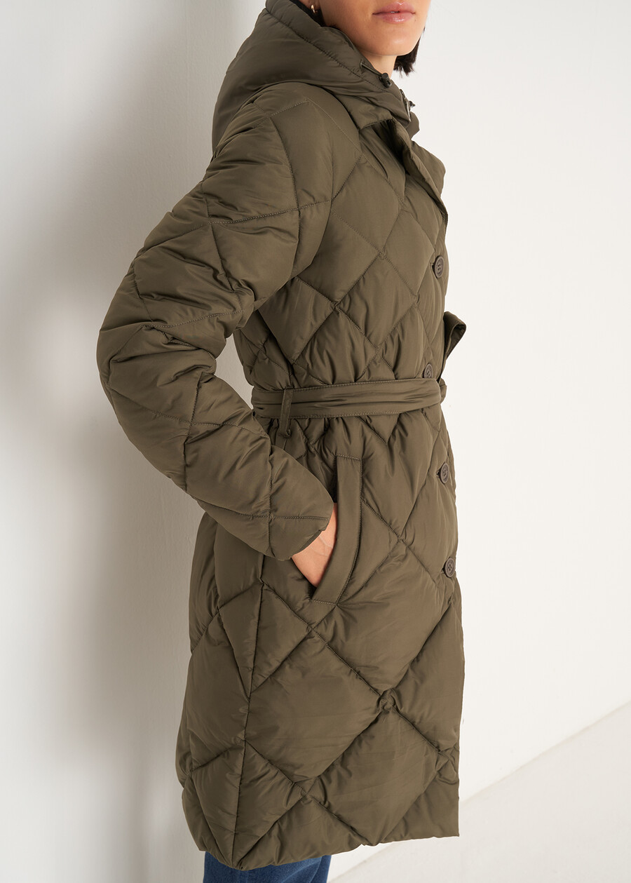 Piumino Pat con finto gilet NERO BLACKVERDE ALGA Donna , immagine n. 4