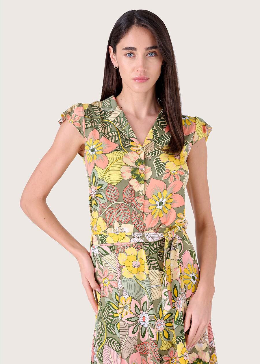 T-shirt fantasia Sabry VERDE TEA Donna , immagine n. 1