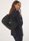 Beckley faux deer-print hobo bag NERO BLACK Woman image number 1
