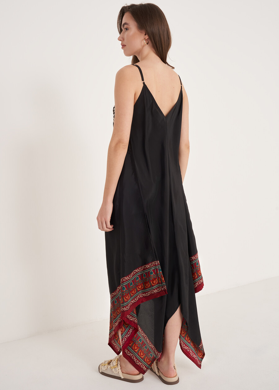 Abito Atolam Con Ricamo NERO BLACK Donna , immagine n. 3