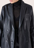 Giacca Gep in ecopelle NERO BLACK Donna immagine n. 3