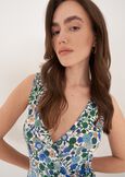 Alana Printed Dress VERDE Woman image number 2
