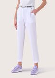 Pantalone Lara in cotone BIANCONERO Donna immagine n. 2