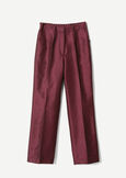 Paul straight-leg trousers VIOLA PURPLE Woman image number 6