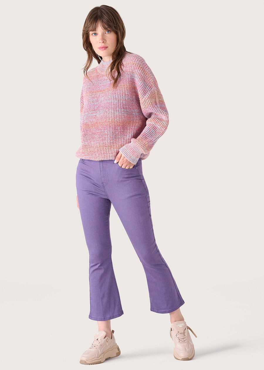 Derek denim trousers VIOLA CENERE Woman , image number 1