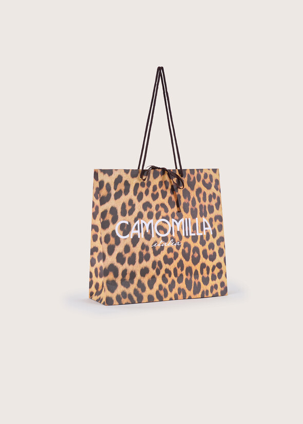 MEDIUM LEOPARD PRINT SHOPPER MULTICOLORE MULTICOLOR Woman null