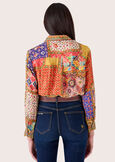 Camicia Crissy con ricamo ROSSO Donna immagine n. 4