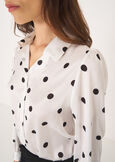 Cameron polka-dot shirt BIANCO WHITE Woman image number 2