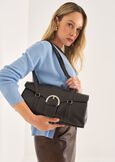 Barnaul crinkled faux leather duffle bag MARRONE CAFFE Woman image number 1