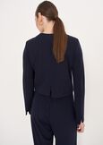 Coprispalle Calvin In Jersey BLUE OLTREMARE  Donna immagine n. 3